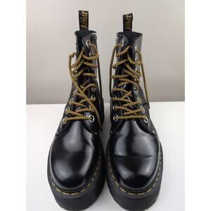 Dr Martens Jadon Max Platform Boots Patent Black Ladies 9 (UK 7)